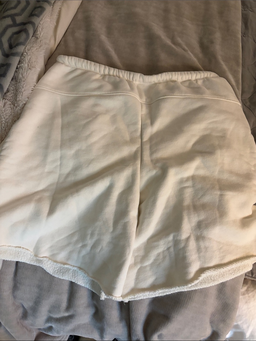 FP Movement by Free People white Drawstring Athletic Lounge Shorts - Picture 4 of 4